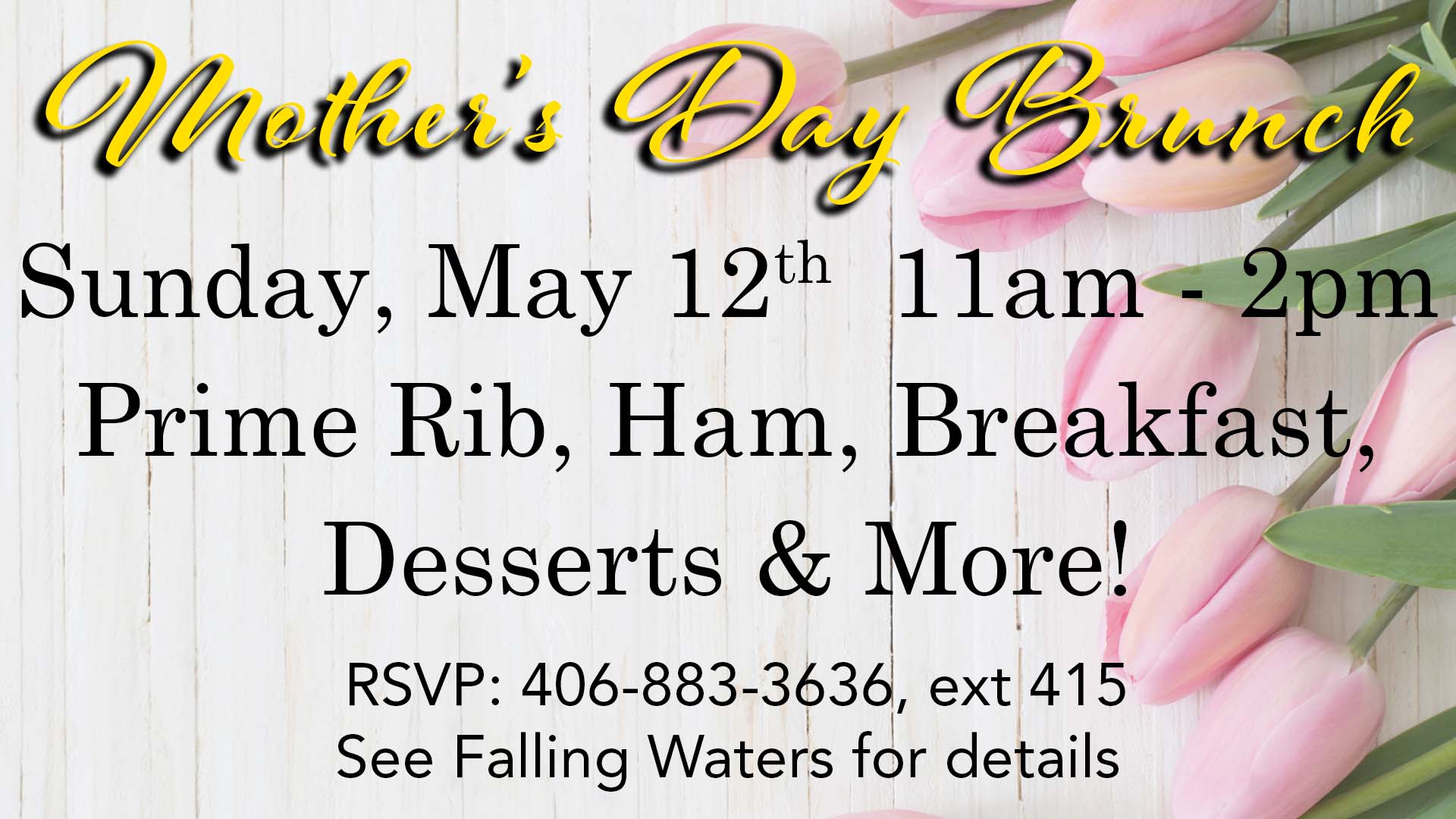Mother's Day, Mother's Day Brunch, Brunch, Mother's Day Special