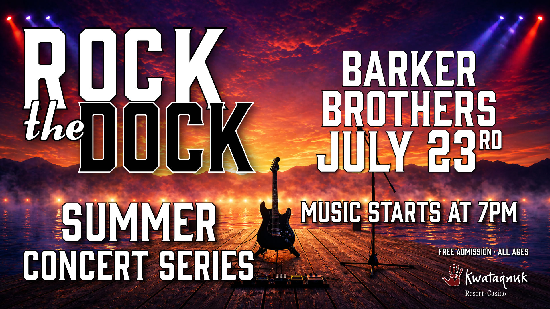 Rock the Dock - Barker Brothers